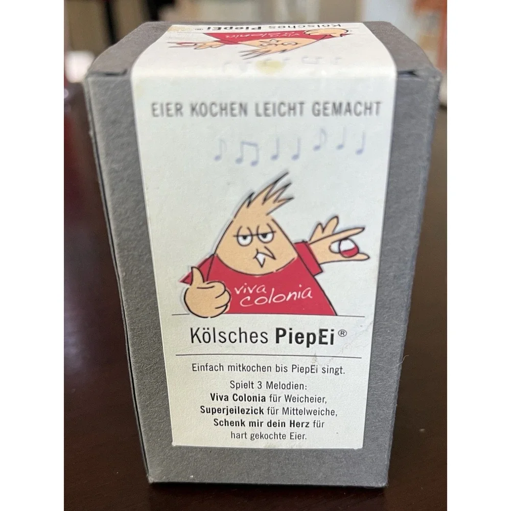 Brainstream Kölsches PiepEi Musical Egg Timer Made in Germany NEW in Box